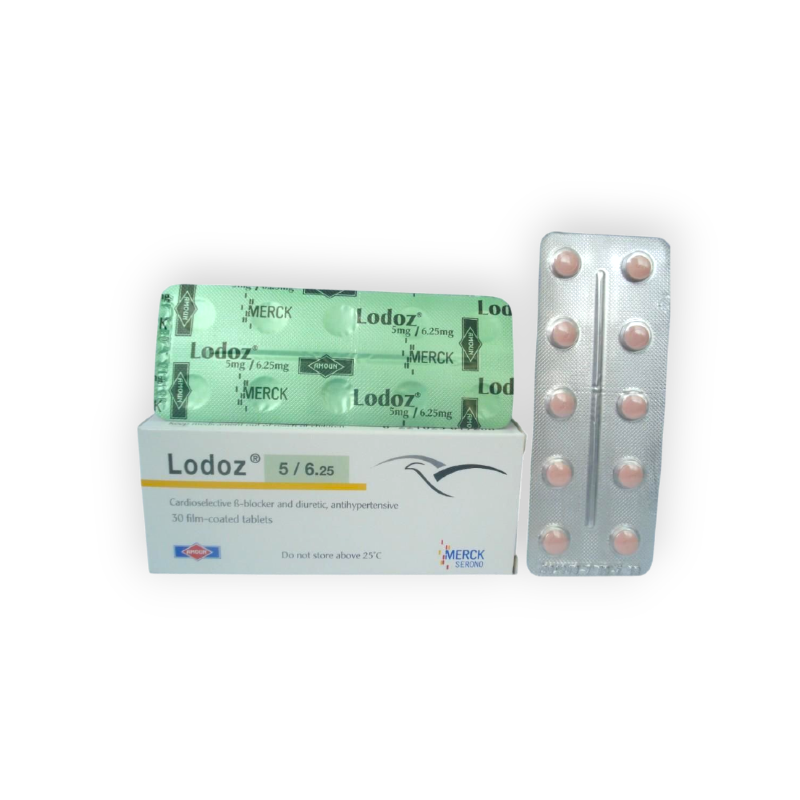 LODOZ  5 MG /6.25 MG  30 TABLET