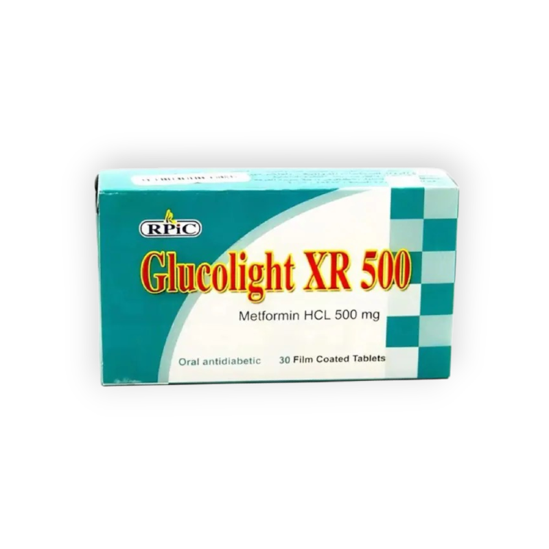 GLUCOLIGHT XR 500MG 30TABLET