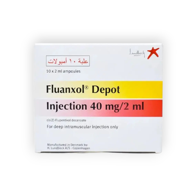 FLUANOXOL DEPOT 40MG/2ML 10 AMPULES