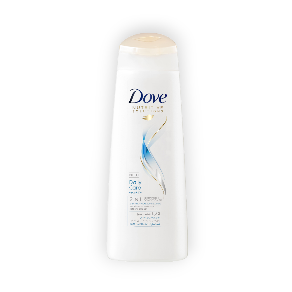 DOVE SHAMPOO DAIL CARE NEW 200 ML
