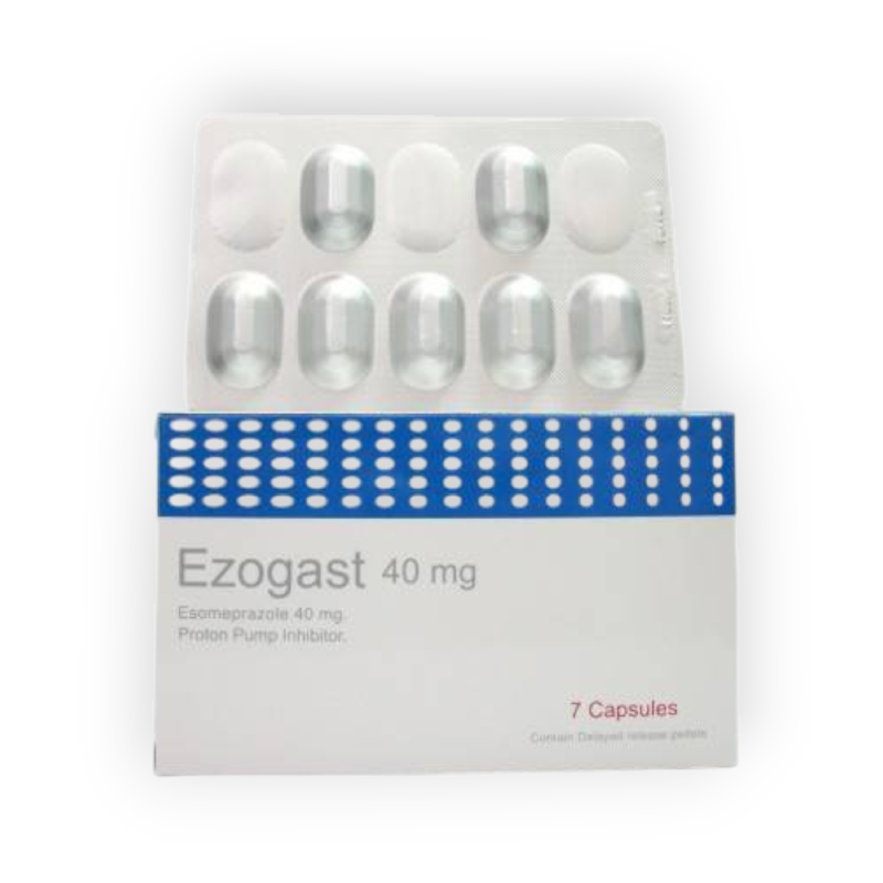 EZOGAST 40 MG 7 CAPSULES