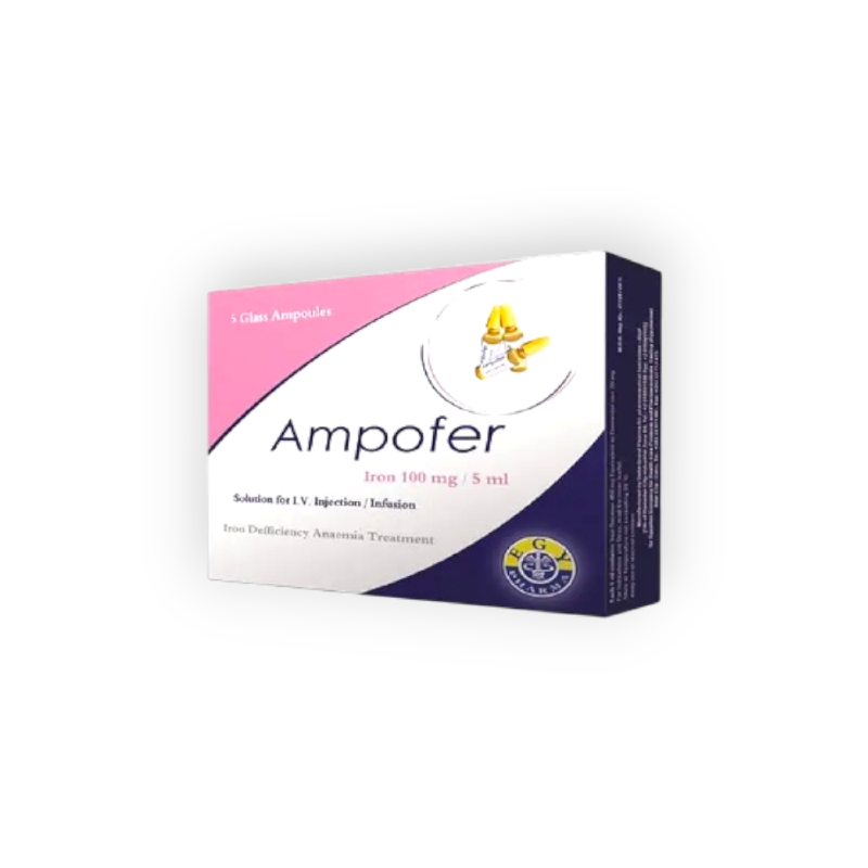AMPOFER 100 MG 5 AMPULES