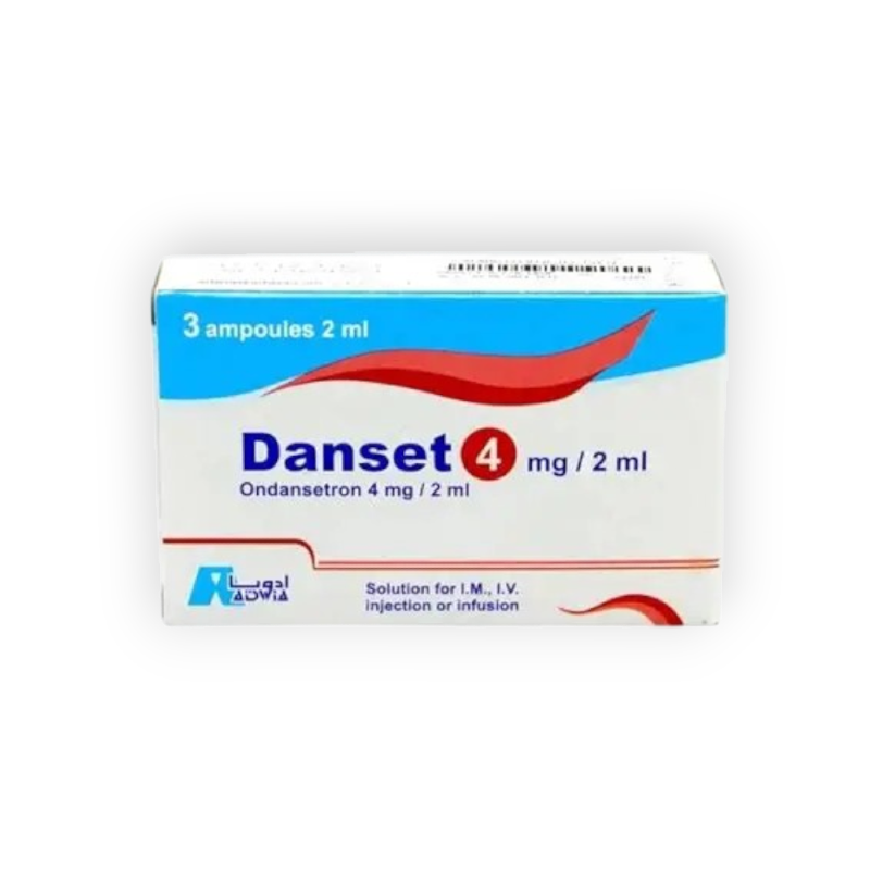 DANSET 4 MG 3 AMPULES