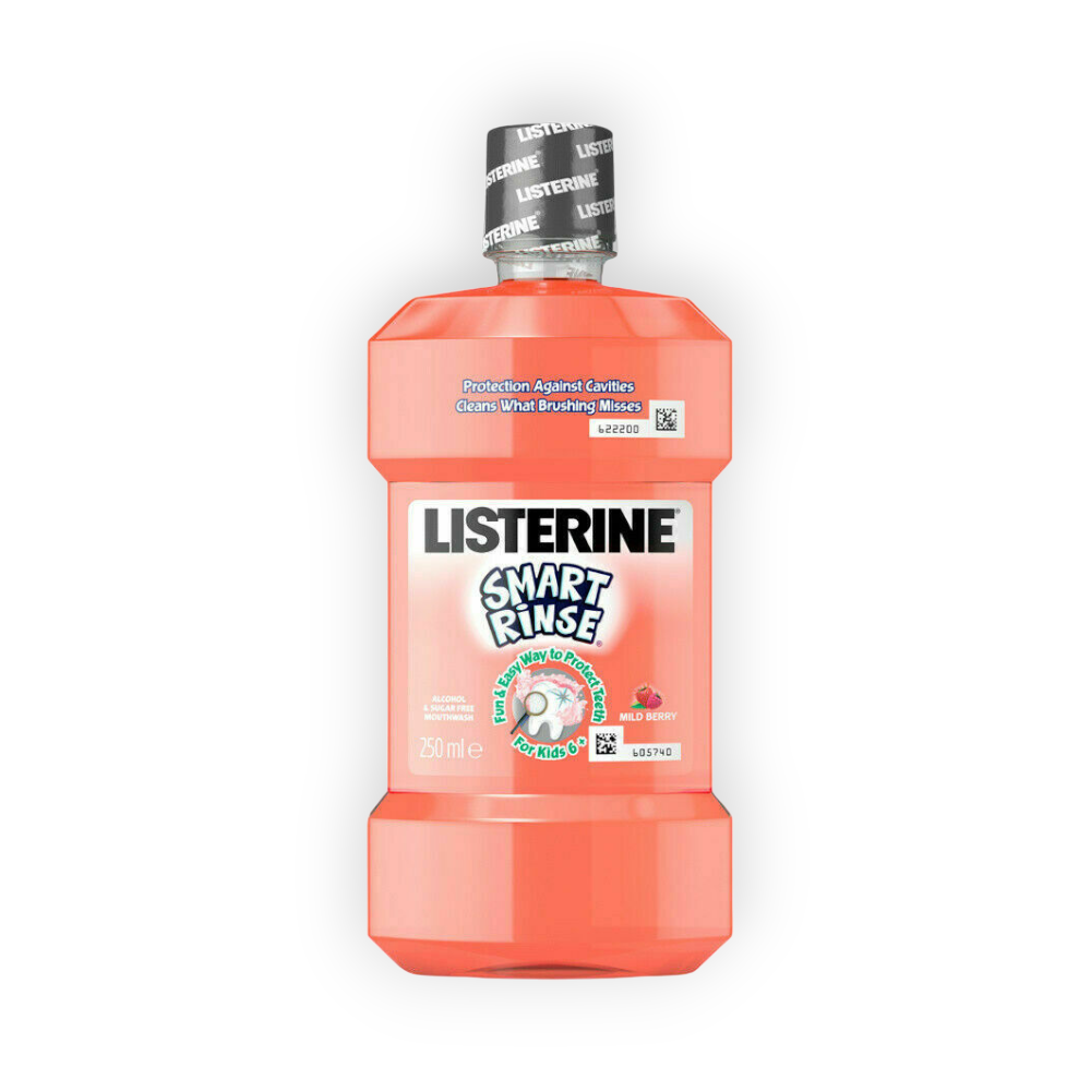 LISTERINR SMART RINSE STRAWBERRY 250 ML