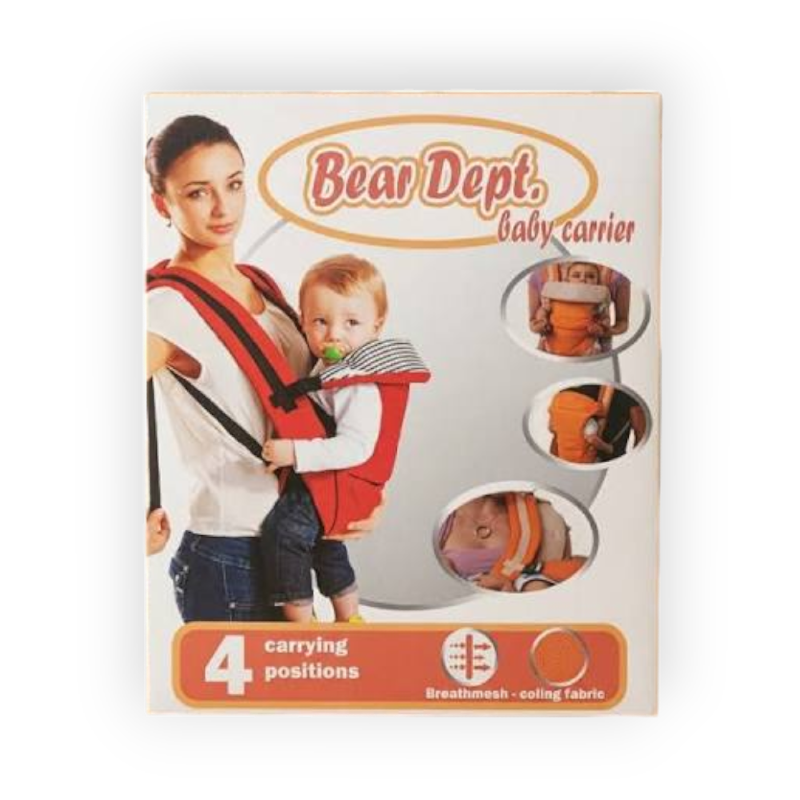 BEAR DEPT BABY CARRIER 4CARRYING POSITIONحمالة4*1