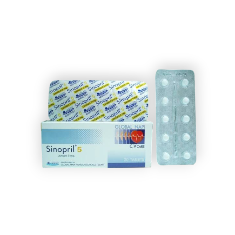 SINOPRIL 5 MG 20 TABLET