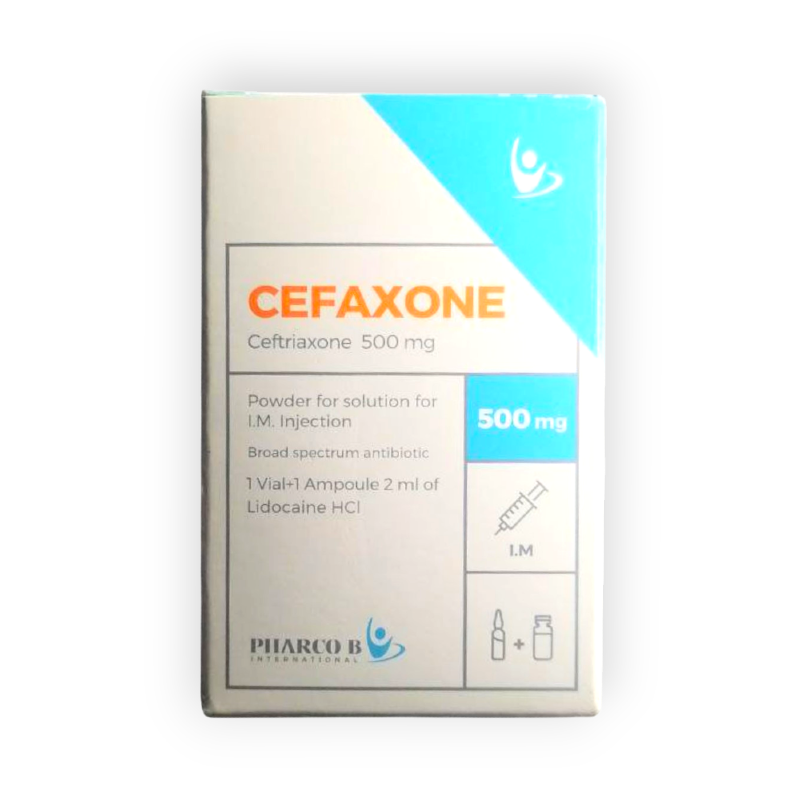 CEFAXONE 500 MG I.M VIAL