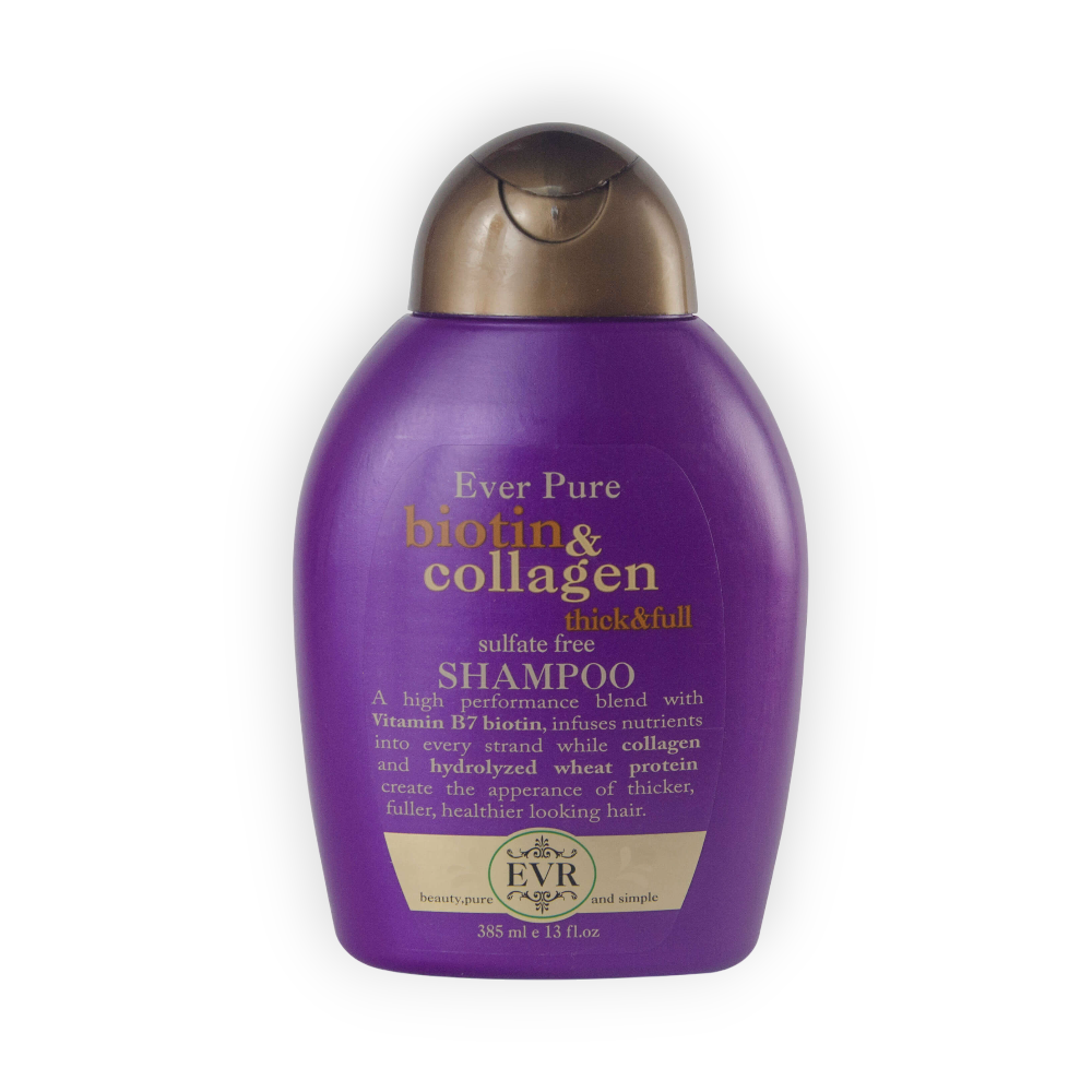 EVER PURE BIOTIN COLLAGEN SHAMPOO 385 ML