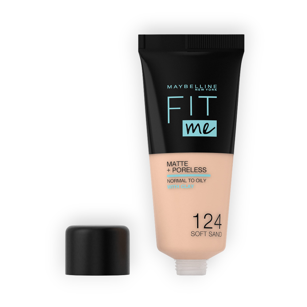 MAYBELLINEE FIT ME FOUNDATION    124 30ML