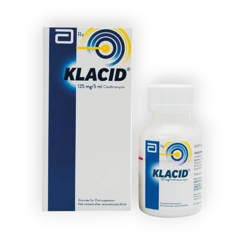 KLACID 125 MG SUSPENSION 70 ML