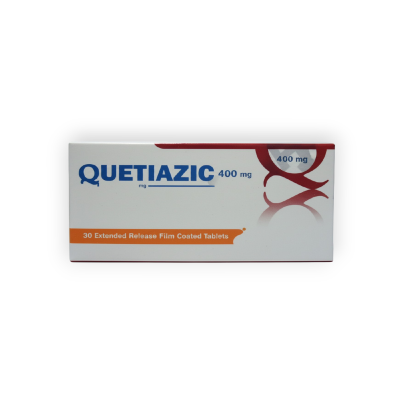 QUETIAZIC 400 MG 30 TABLET