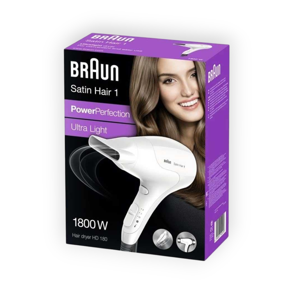 BRAUN SATIN HAIR 1 HD 180