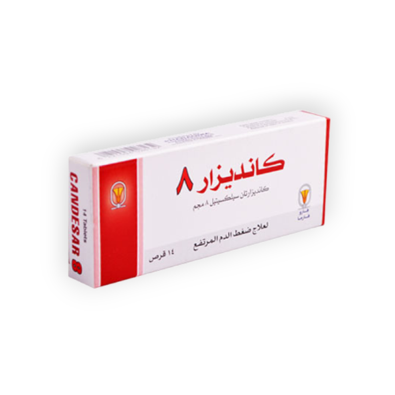 CANDESAR 8 MG 14 TABLET
