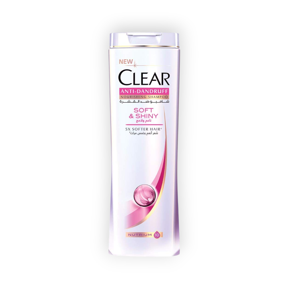 CLEAR SHAMPOO SOFT&SHINY FOR WOMEN 540 ML DISCOUNT50% EXTRA