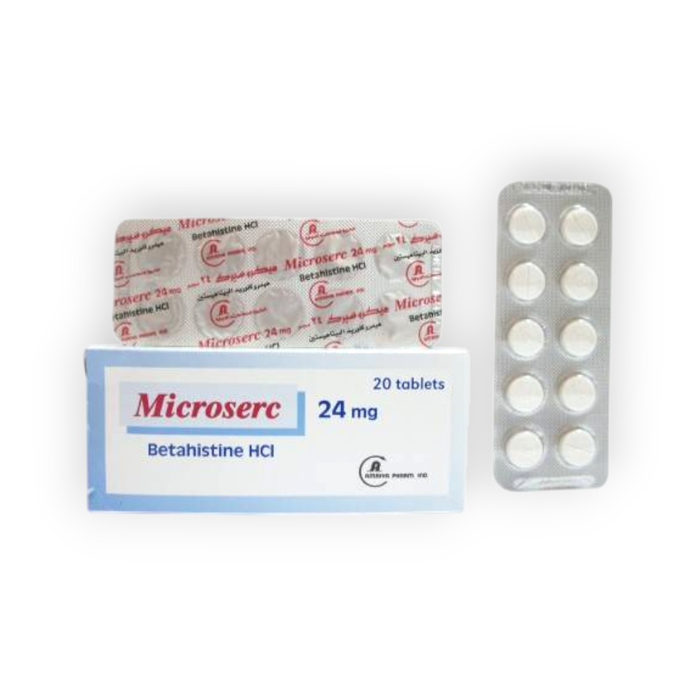 MICROSERC 24 MG 20 TABLET