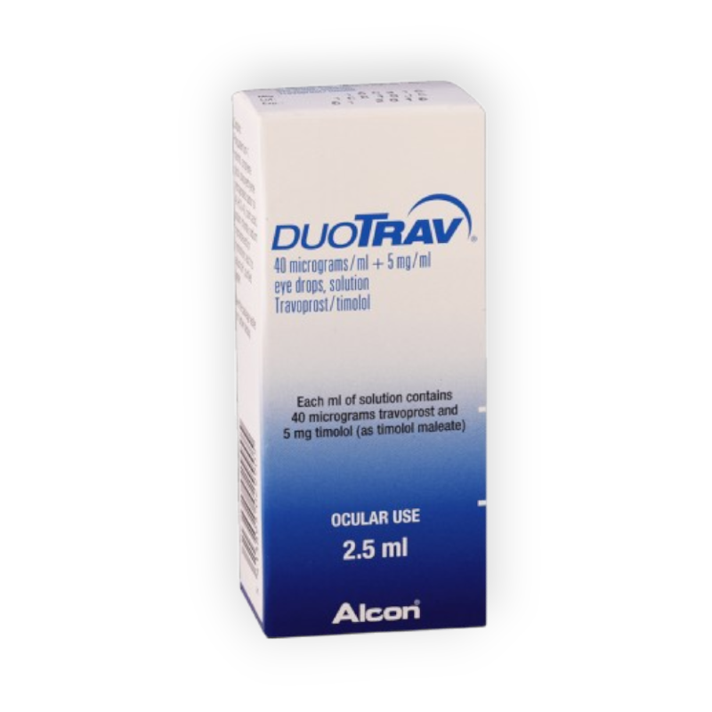 DUOTRAV EYE DROPS 2.5 ML