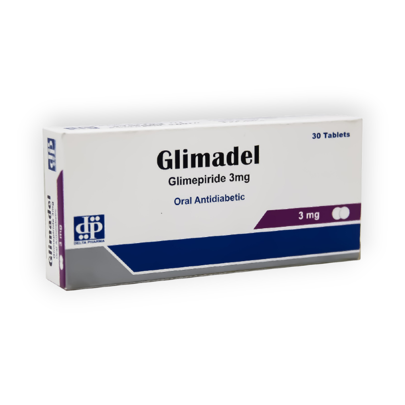 GLIMADEL 3 MG 30 TABLET