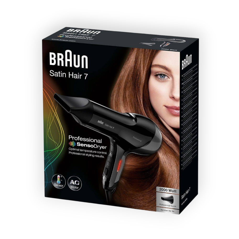 BRAUN SATIN HAIR 7 SENSODRYER HD 780