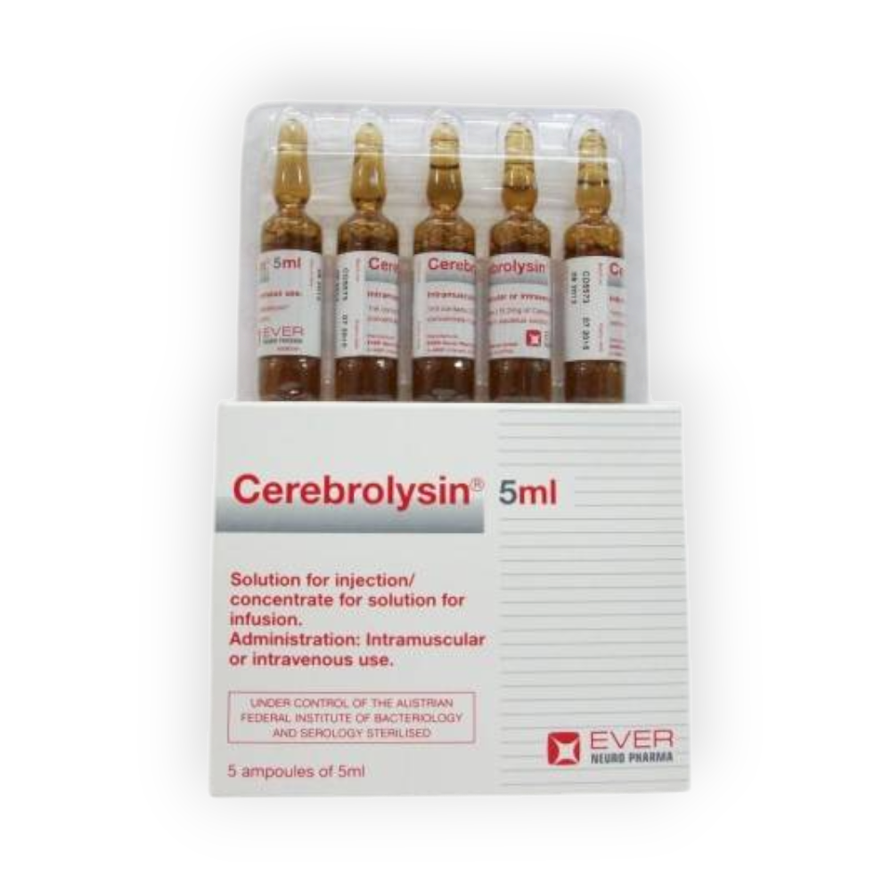 CEREBROLYSIN 5 MG 5 AMPULES