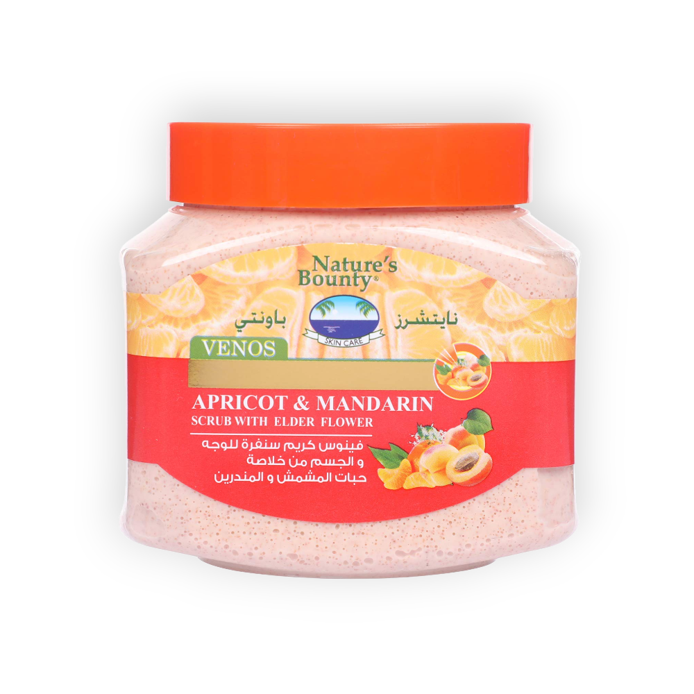 NATURES Bounty Venos Apricotmandarine Facial Scrub 600ml