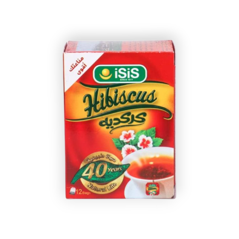 ISIS  HIBISCUS 12 BAGS كركديه