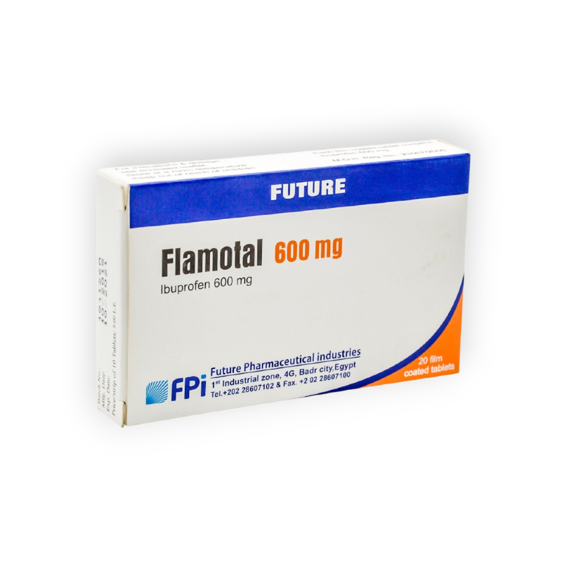 FLAMOTAL 600 MG 20 TABLET