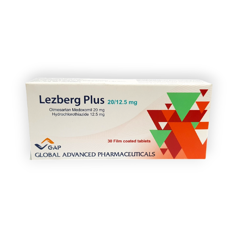LEZBERG PLUS 20/12.5MG 30 TABLET