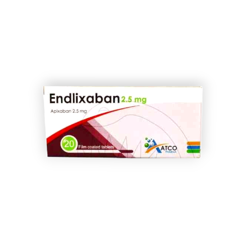 ENDLIXABAN 2.5 MG 20TABLET
