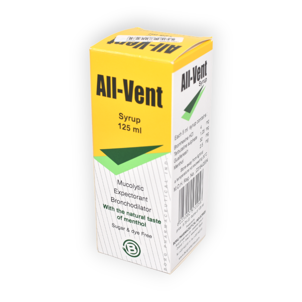 ALL - VENT  SYRUP  125 ML