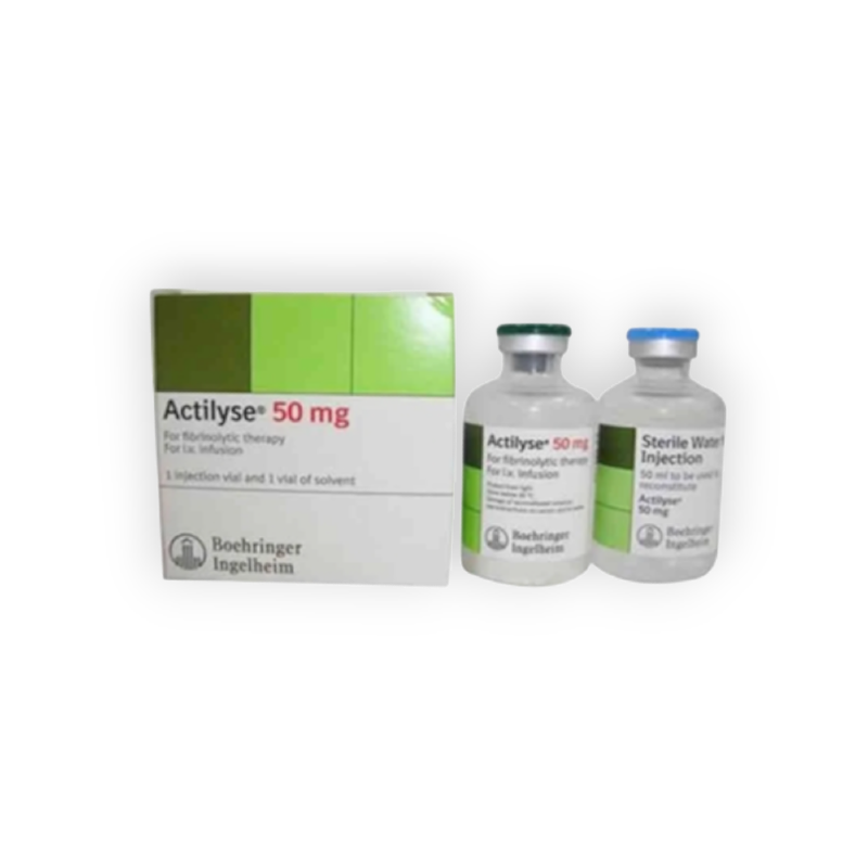 ACTILYSE 50 MG I.V 2 VIAL