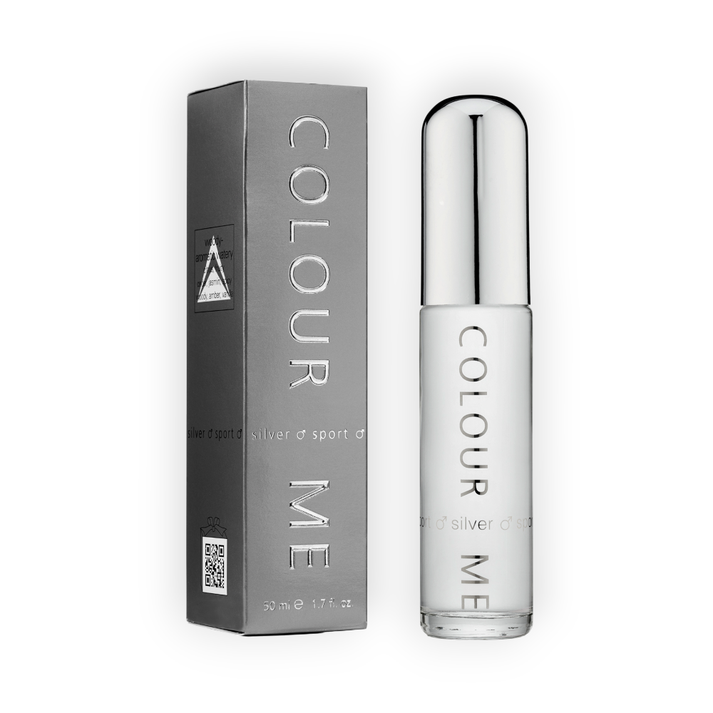 COLOUR ME EAU DE TOILETTE SILVER SPORT 90ML