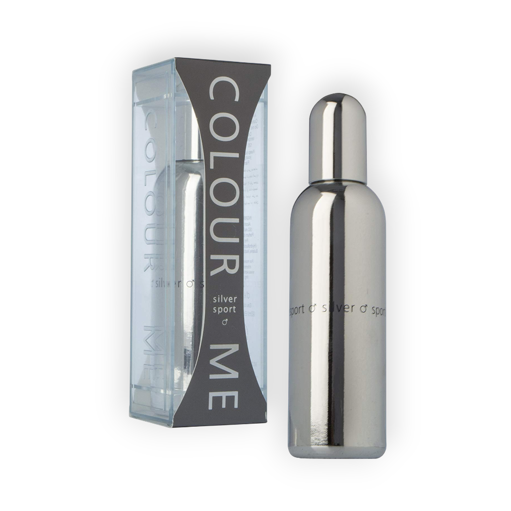 COLOUR ME EAU DE TOILETTE SILVER MEN 90ML