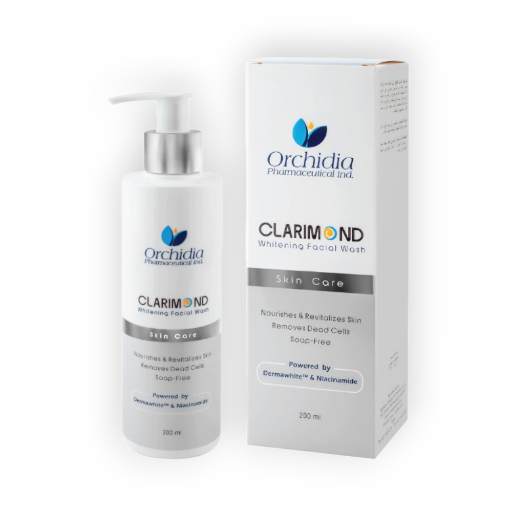 ORCHIDIA CLARIMOND WHITENING FACIAL CLEANSER 200ML