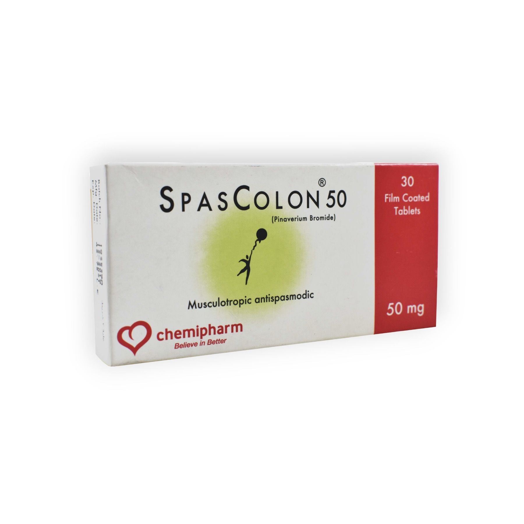SPASCOLON 50 MG 30 TABLET