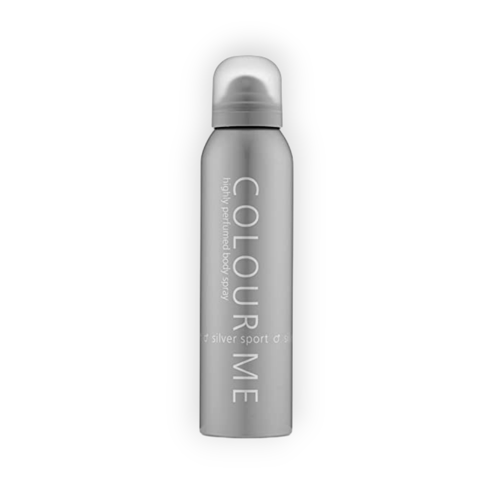 COLOUR ME MEN SPRAY SILVER SPORT 150 ML