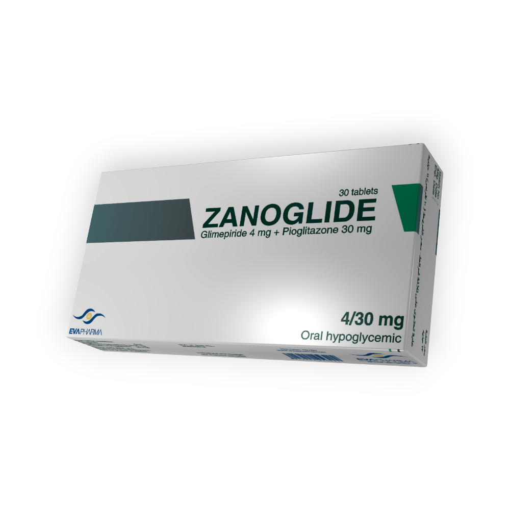 ZANOGLIDE 4/30 MG 30 TABLET