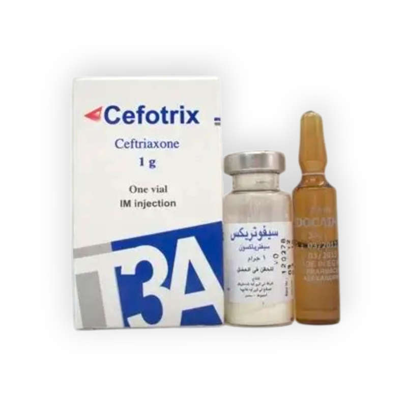 CEFOTRIX 1 GM I.M VIAL