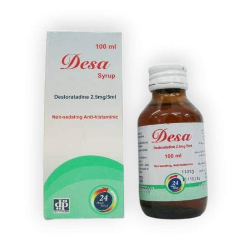 DESA 2.5 MG SYRUP 100 ML