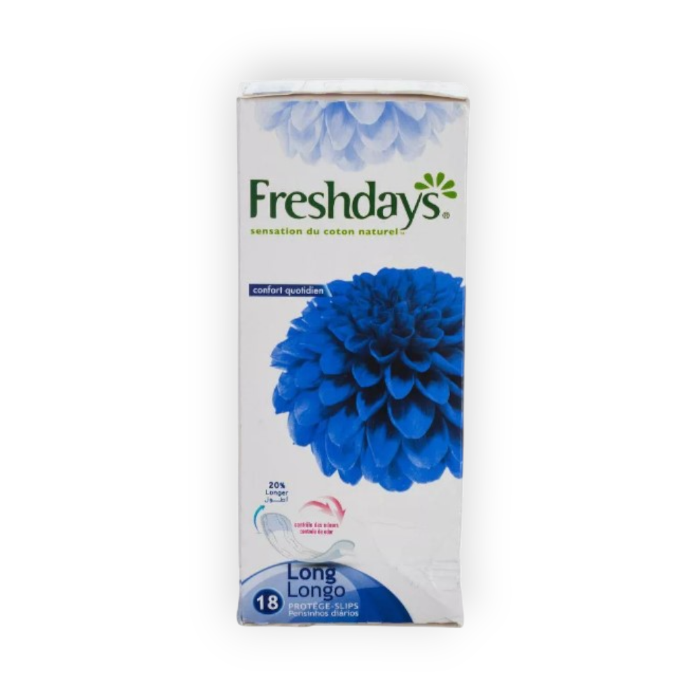 FRESHDAYS NATURAL COTTON LONG LONGO 18 PIECES