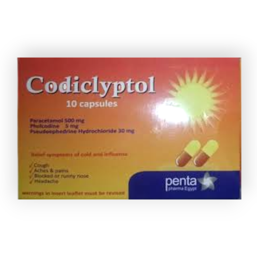 CODICLYPTOL 10 CAPSULES