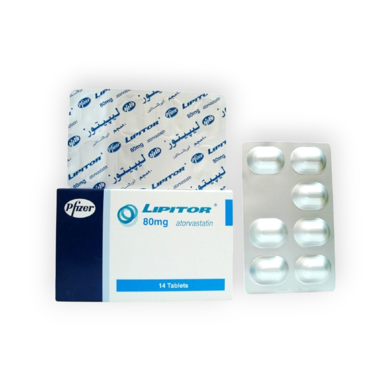 LIPITOR 80 MG 14 TABLET