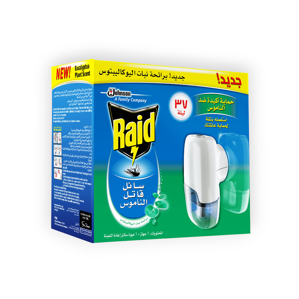 RAID NEW EUCALYPTUS PLANT SCENT  (DEVICE)