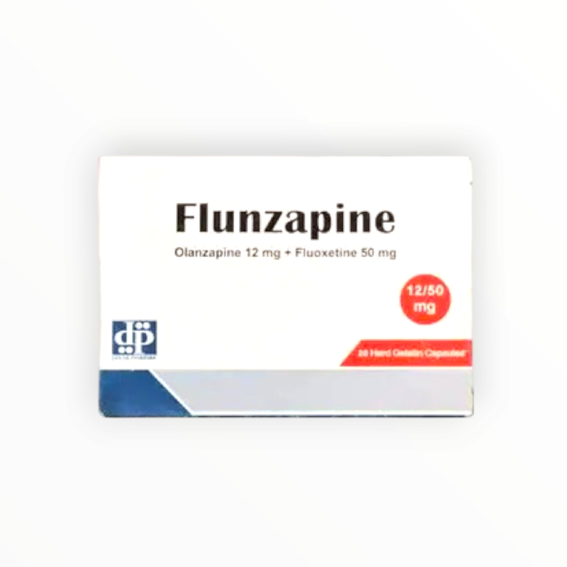 FLUNZAPINE 12/50 MG 20 CAPSULES