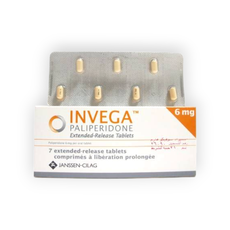 INVEGA 6 MG 7 TABLET