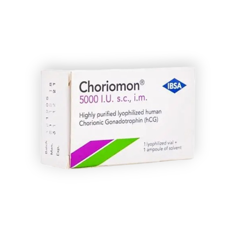 CHORIOMON 5000 I.U 1 VIAL $
