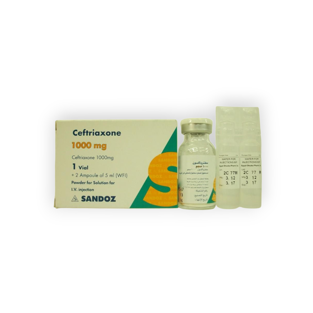 CEFOPRAZONE 1 MG 1 VIAL