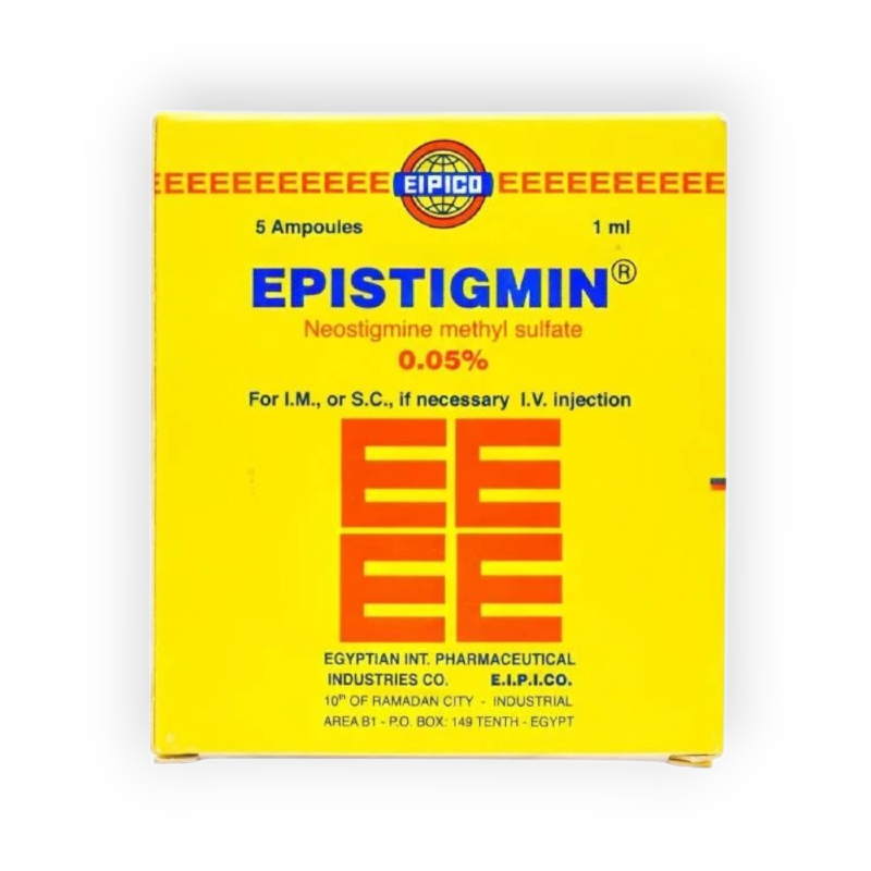 EPISTIGMIN  0.5%  5AMP 5 ML