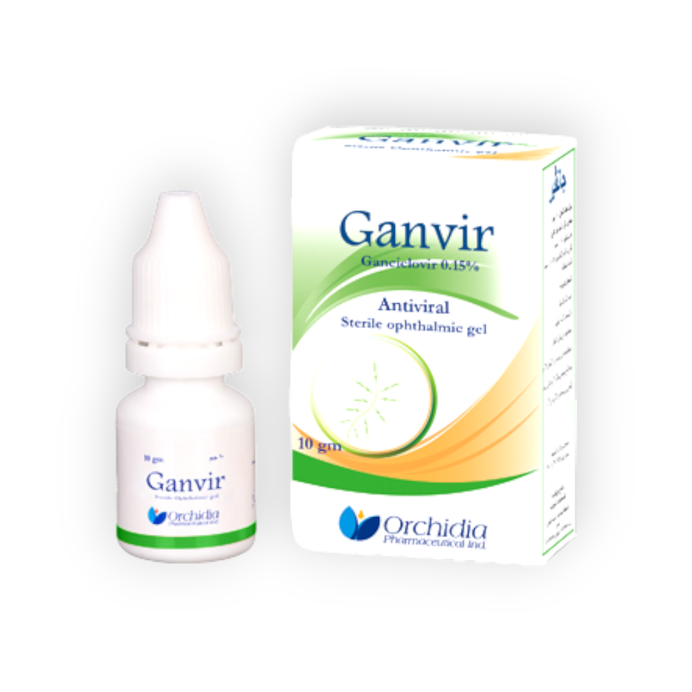 GANVIR 0.15 % EYE GEL 10 GM