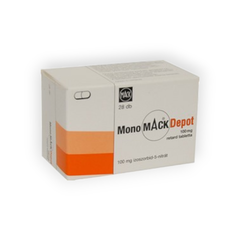 MONO MACK DEPOT 100 MG 10 TABLET