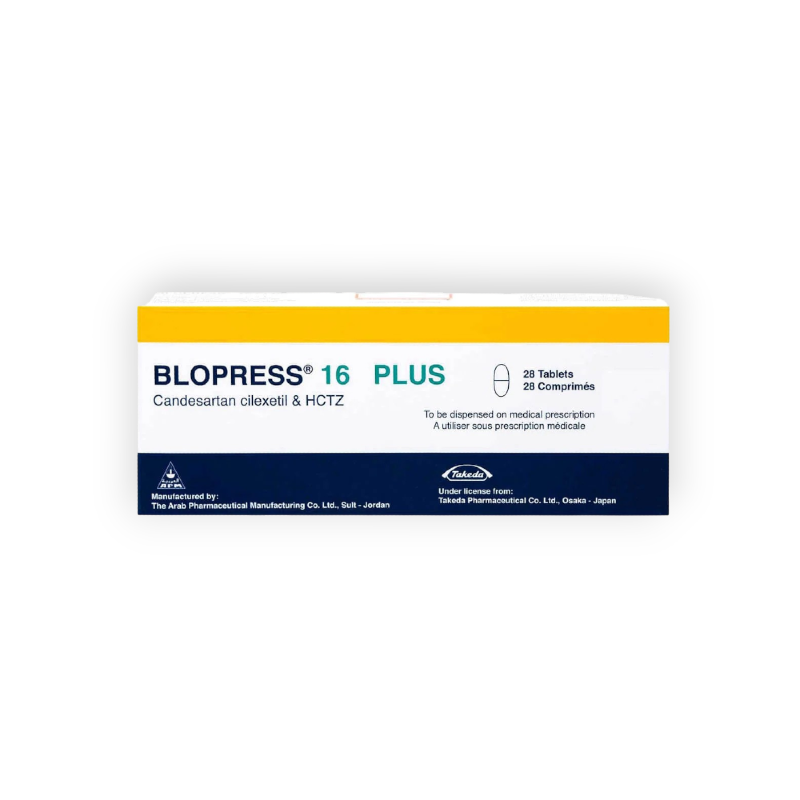 BLOPRESS PLUS 16 MG 28 TABLET